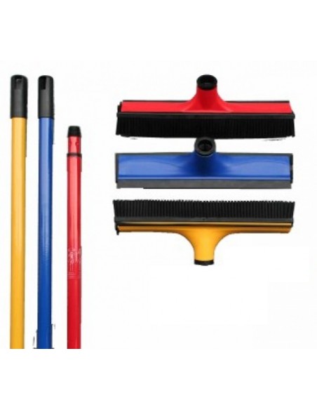 Balai de coiffeur en caoutchouc - Différents coloris